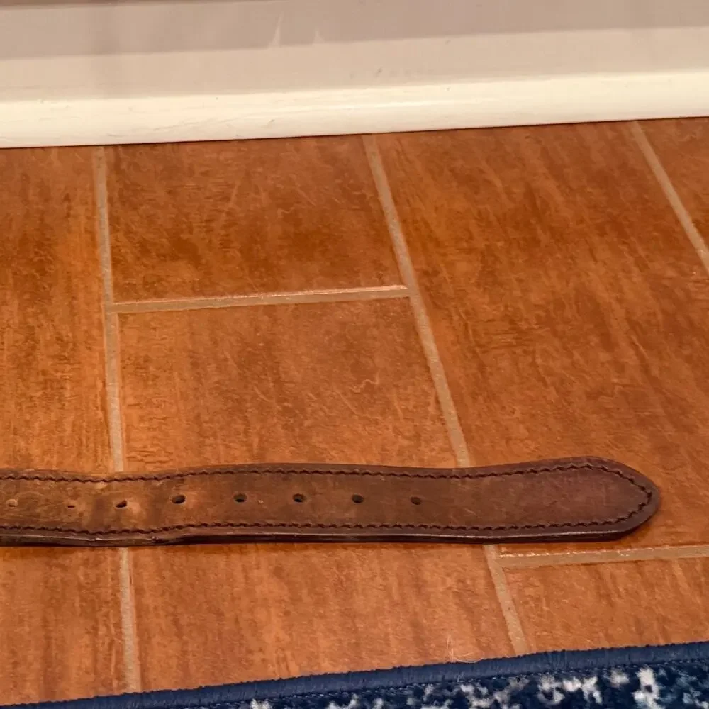 J. Crew Brown Genuine Leather Belt Men's Size 36